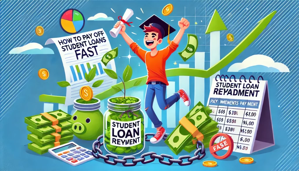 how to pay off student loans fast