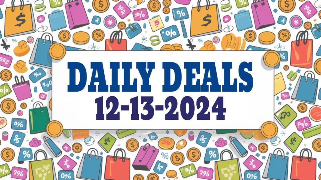 Latest Deals & Coupons for December 13, 2024