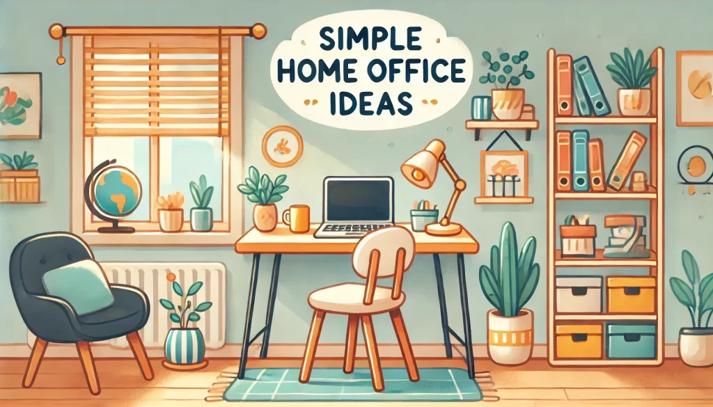 simple home office ideas