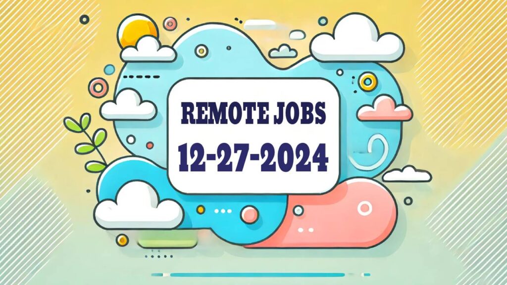 remote jobs